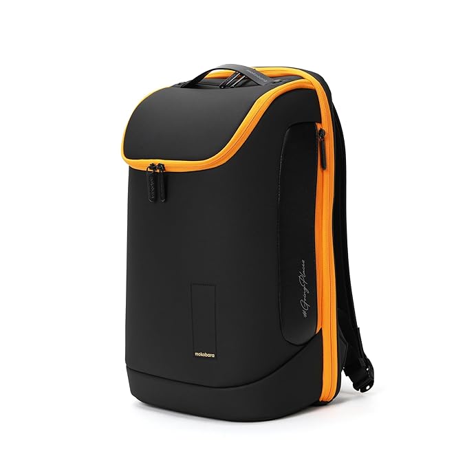 Mokobara Premium Functional Backpack – Water‑Resistant Nylon with Vegan Leather
