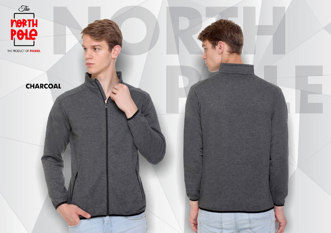 North Pole High neck Sweatshirt Jacket