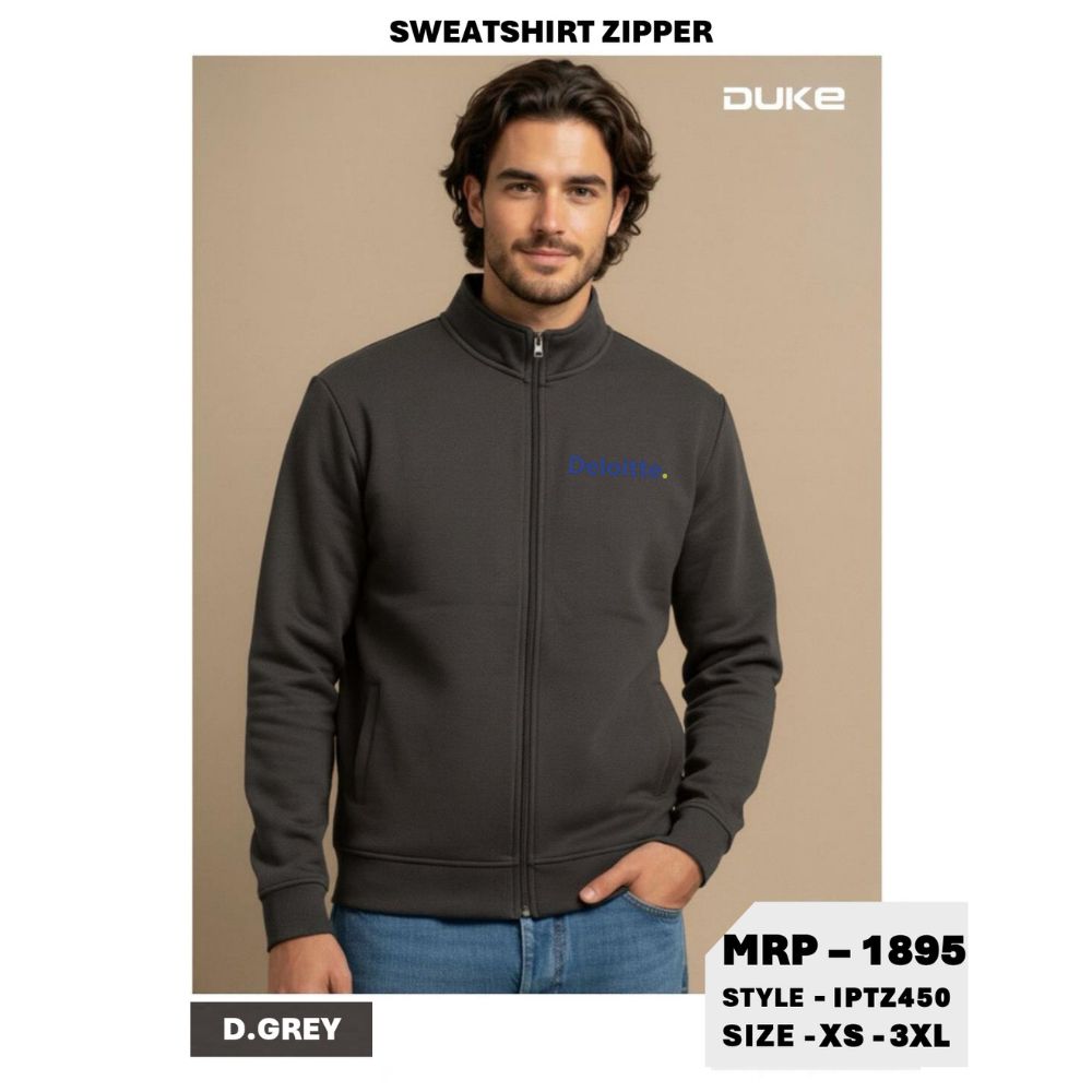 DUKE Zipper Hoodie